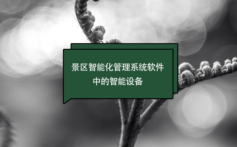 景区智能化管理系统软件中的智能设备 