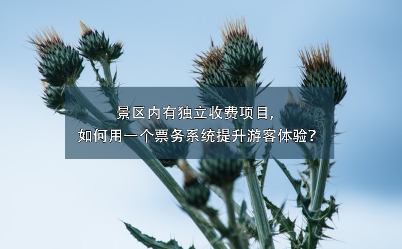 景区内有独立收费项目，如何用一个票务系统提升游客体验？ 