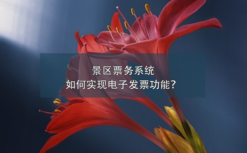 景区票务系统如何实现电子发票功能？