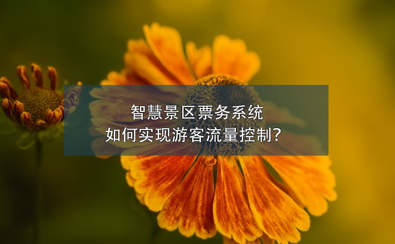 智慧景区票务系统如何实现游客流量控制？ 